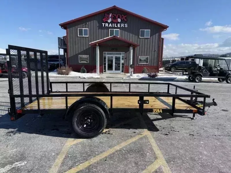 2027 Big Tex Trailers 77" x 12' Utility Trailer with Spring Assisted Gate