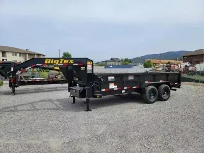2027 Big Tex Trailers 83" x 16' Gooseneck Dump Trailer, 15,900# GVWR