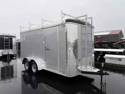 2027 Continental Cargo 7 x 14 Tailwind Contractor Trailer with Ramp Door