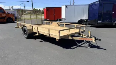 2026 Fox Trailers Single Axle Utility Trailer with 5,200 lb. Axle and Brakes