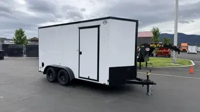2027 Continental Cargo 7' x 14' V-Series with Ramp Door