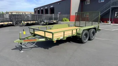 2027 Fox Trailers Tandem Axle Utility Trailer With Off-Road Package