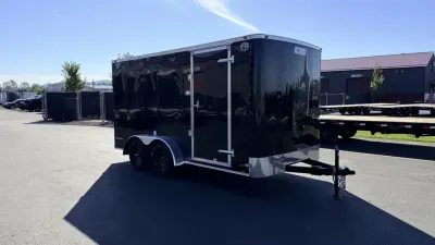 2027 Continental Cargo 7 x 14 Enclosed Trailer with Ramp Door & 6'8" Interior