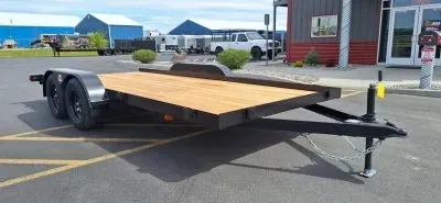 2026 Fox Trailers 83" x 16' Car Hauler with Pull out Ramps