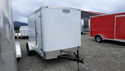 2027 Continental Cargo 6 x 10 Cargo Trailer with Ramp Door