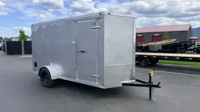 2027 Continental Cargo 6' x 12' V-Series With Ramp Door