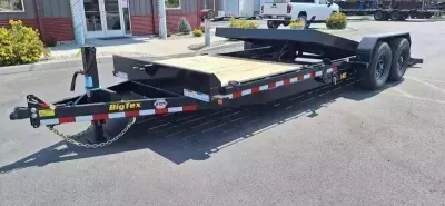2027 Big Tex Trailers 83" x 22' Split Deck Tilt Trailer, 14,000 GVWR
