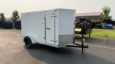 2027 Continental Cargo 5' x 10' Enclosed Trailer with Ramp Door