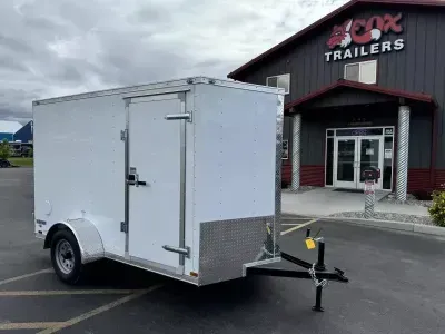 2027 Continental Cargo 6 x 10 V-Series Cargo Trailer with Barn Doors