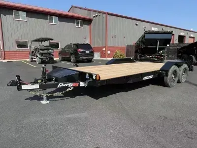 2027 Liberty Trailers 83" x 18' Car Hauler with Toolbox & Dovetail