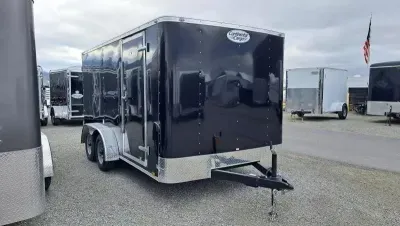 2027 Continental Cargo 7 x 14 Rambler Enclosed Trailer with Barn Doors