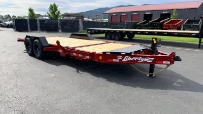2026 Liberty Trailers 83" x 20' Split Tilt Trailer, 15,400# GVWR