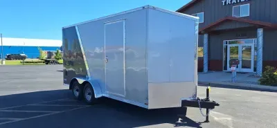 2026 Continental Cargo 7 x 16 Enclosed Trailer with Ramp Door