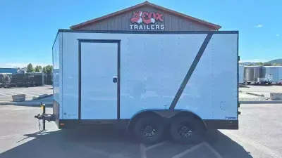 2027 Continental Cargo 7 x 14 Cargo Trailer with Extra Height & Ramp Door