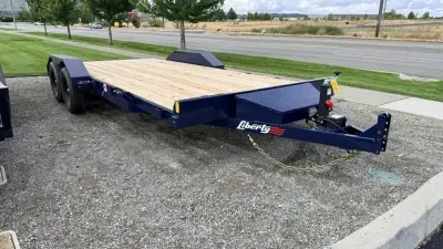 2026 Liberty Trailers 83" x 18' Car Hauler with Toolbox & Dovetail