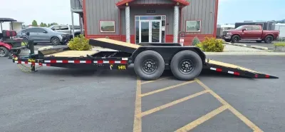 2027 Big Tex Trailers Big Tex 7 x 20 Split Deck Tilbed Trailer