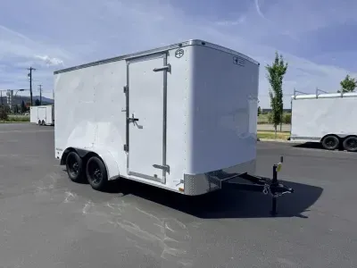 2027 Continental Cargo 7 x 14 Enclosed Trailer with Ramp Door & 6'8" Interior