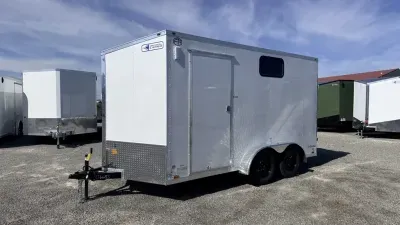 2027 Continental Cargo 7 x 14 V-Series Enclosed Trailer with Windows