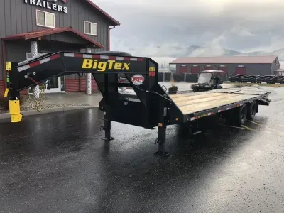 2027 Big Tex Trailers 102" x 20' with 5' Dove Tail and Mega Ramps