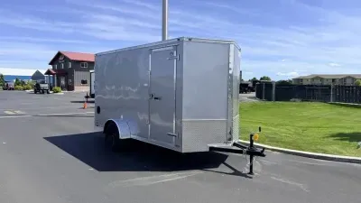2027 Continental Cargo 6' x 12' V-Series With Barn Doors