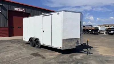 2026 Continental Cargo 8.5 x 16 V-Series Trailer with Ramp Door