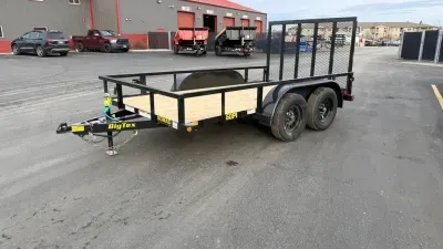 2027 Big Tex Trailers 77" x 12' Utility Trailer with Spring Assisted Gate
