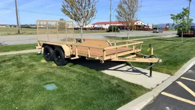 2027 Fox Trailers Tandem Axle Utility Trailer With Off-Road Package