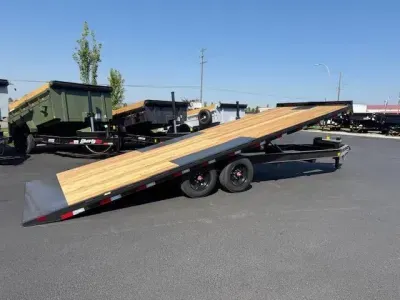 2027 Big Tex Trailers 102" x 24' Deckover Power Tilt with Winch Plate