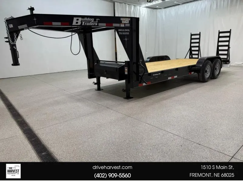 2025 BULLDOG TRAILERS GOOSENECK 7X20 14K EQUIPMENT DOVE 
