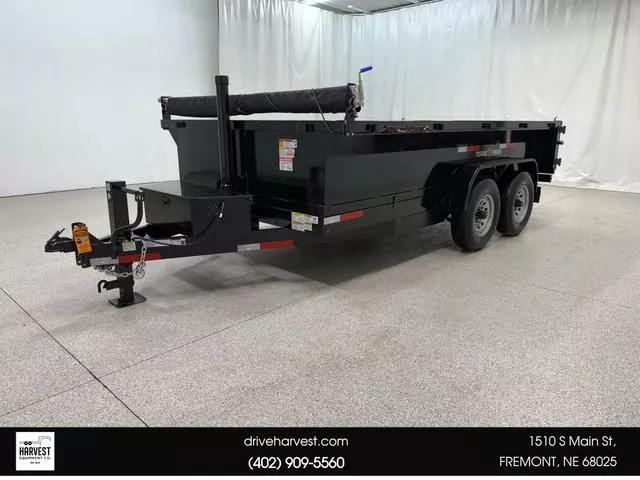 2025 TEXAS PRIDE 14K 7X14X2 BUMPER PULL DUMP TRAILER 