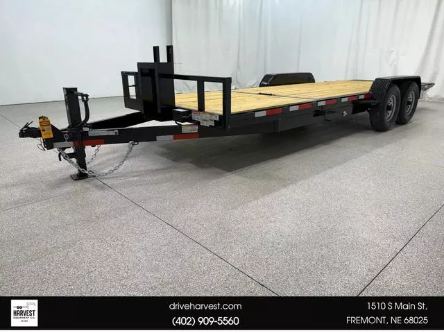 2025 TEXAS PRIDE 80"X17'+6' 16K LOWBOY GRAVITY TILT BED BUMPER PULL 