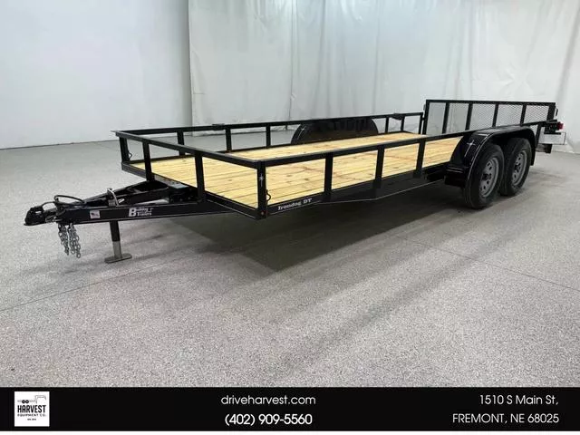 2025 Bulldog Trailers 7X18 7K Irondog Dove With 2' Gate 