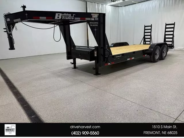 2025 BULLDOG TRAILERS GOOSENECK 7X20 14K EQUIPMENT DOVE 