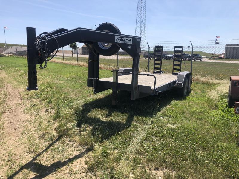 2000 Felling Trailers Ft-10ew Flatbed Trailer 2000 Felling Trailers Ft-10ew Flatbed Trailer
