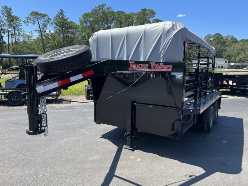 new Stock / Stock Combo Trailers Texas Trailers  for sale, in Gainesville, FL Thumbnail 3