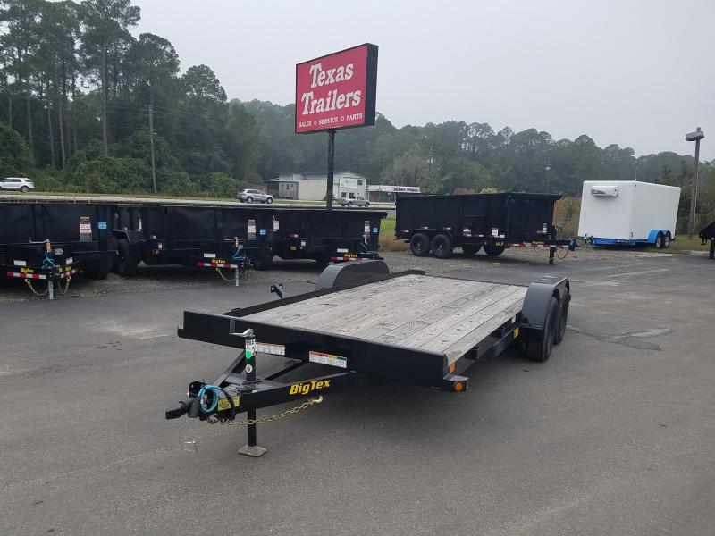 70CH-18BKDT BIG TEX 18' WOOD DECK CAR HAULER w/ DOVE TAIL 70CH-18BKDT BIG TEX 18' WOOD DECK CAR HAULER w/ DOVE TAIL