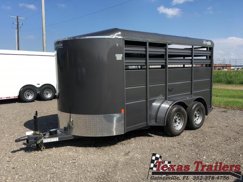 2021 Delta Manufacturing 500ES-B 16 ' Livestock Trailer 2021 Delta Manufacturing 500ES-B 16 ' Livestock Trailer