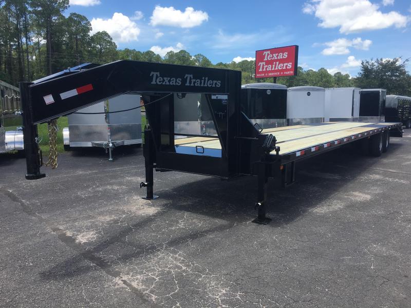 FB4024G TEXAS TRAILERS 40' GOOSENECK DECK OVER FLATBED SHOWN W/ CUSTOM OPTIONS FB4024G TEXAS TRAILERS 40' GOOSENECK DECK OVER FLATBED SHOWN W/ CUSTOM OPTIONS