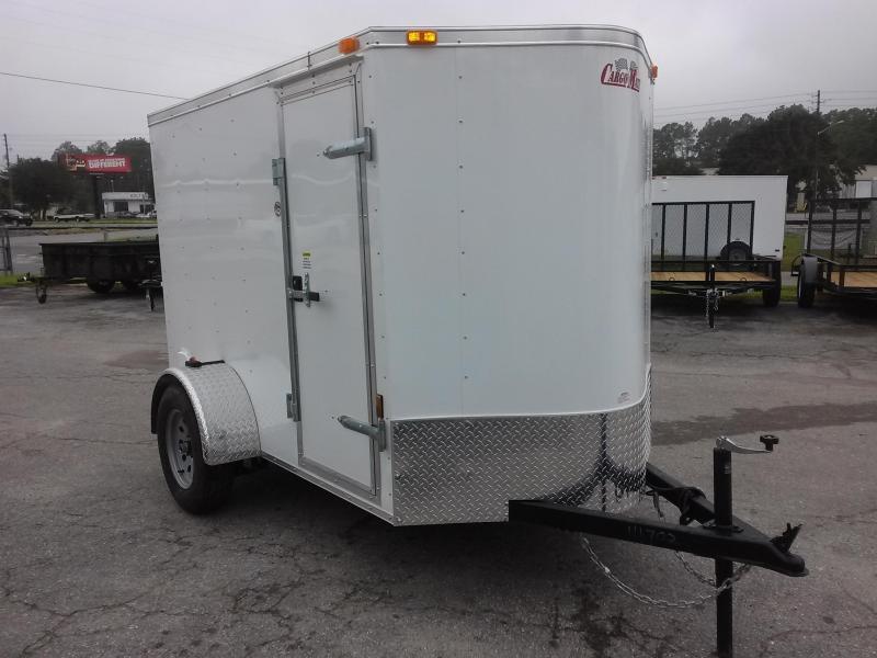 GANS58SA CARGO MATE 5 X 8 ENCLOSED CARGO TRAILER W/ REAR RAMP DOOR AND SIDE DOOR GANS58SA CARGO MATE 5 X 8 ENCLOSED CARGO TRAILER W/ REAR RAMP DOOR AND SIDE DOOR