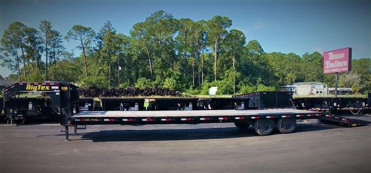 USED 2022 16GN-30BK+5MR BIG TEX 35' GOOSENECK FLAT BED W/ MEGA RAMPS *NON-CDL* USED 2022 16GN-30BK+5MR BIG TEX 35' GOOSENECK FLAT BED W/ MEGA RAMPS *NON-CDL*