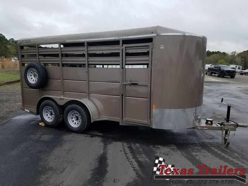 16' Economy Livestock Trailer 6' W x 16' L x 6'6"H 16' Economy Livestock Trailer 6' W x 16' L x 6'6"H