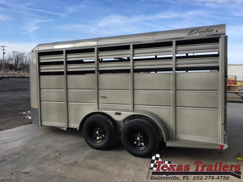 2021 Delta Manufacturing 500ES-B 16' Livestock Trailer 2021 Delta Manufacturing 500ES-B 16' Livestock Trailer