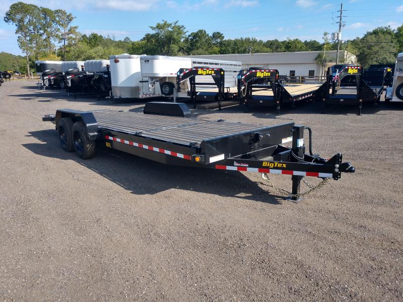 14ft 16bk Big Tex 16 Tandem Axle Full Tilt Deck Equipment Trailer