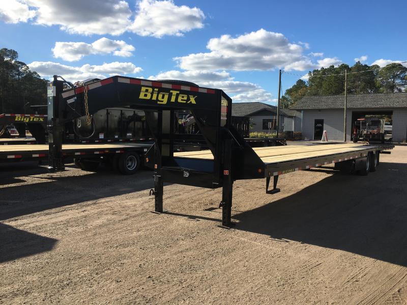25GN40HDTS BIG TEX 40' GOOSENECK DUAL TANDEM W/ 9' HYDRAULIC DOVETAIL