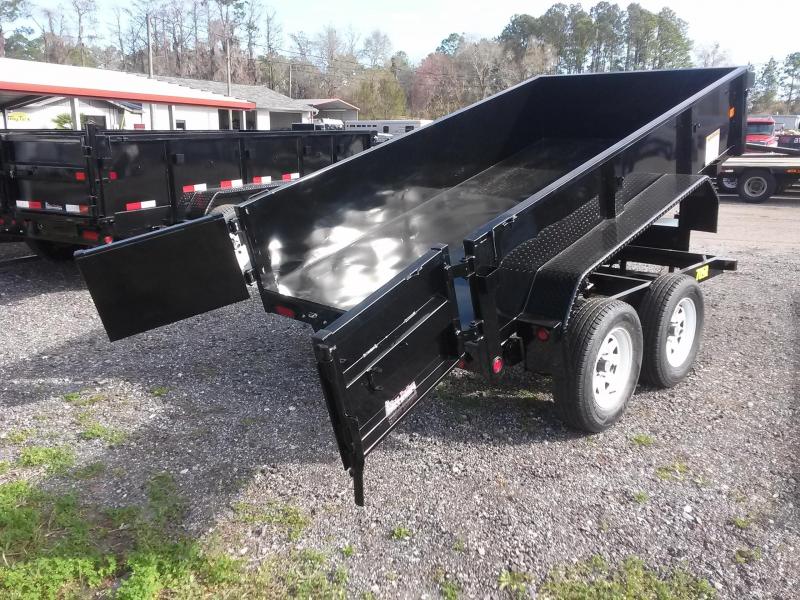 70SR105WDD BIG TEX 5' X 10' DUMP TRAILER W/ DOUBLE REAR DOORS Near Me Trailer Classifieds