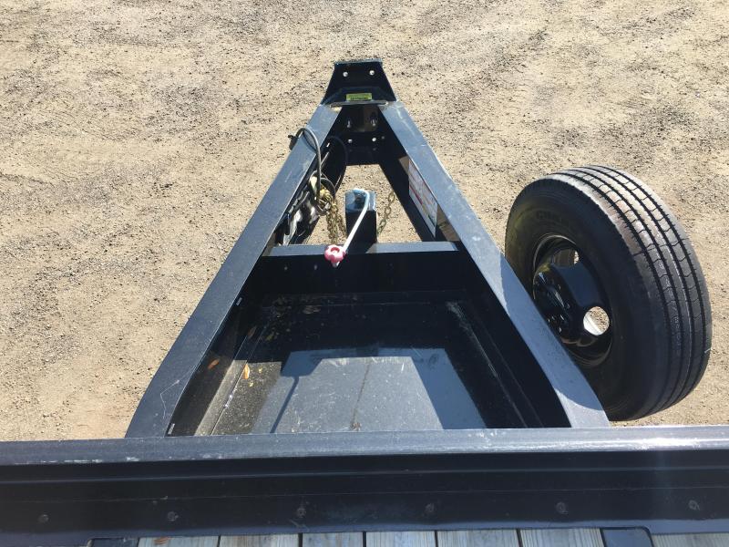 25PH25BK+5 BIG TEX 30' FLATBED TRAILER W/ LOAD RANGE G 14PLY TIRES