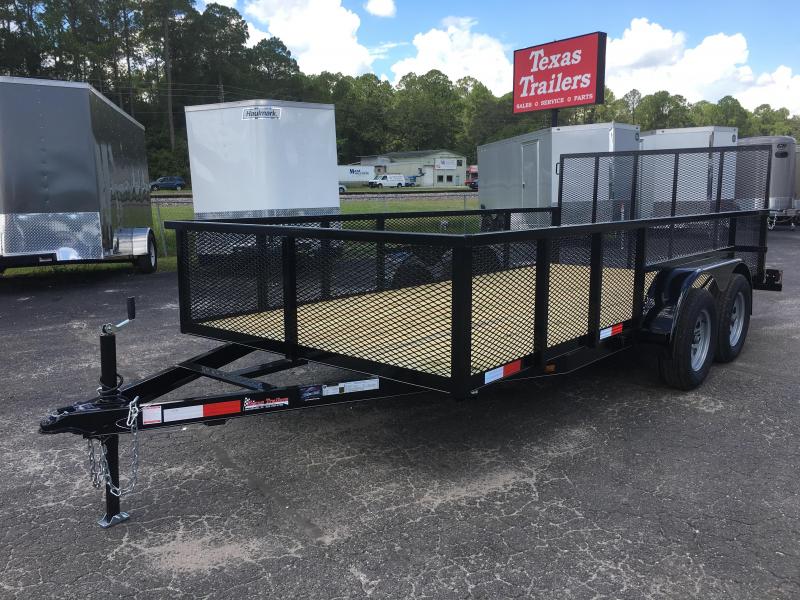 LM61670 TEXAS TRAILERS 6'10"X16' LAWN MAINTENANCE TRAILER LM61670 TEXAS TRAILERS 6'10"X16' LAWN MAINTENANCE TRAILER