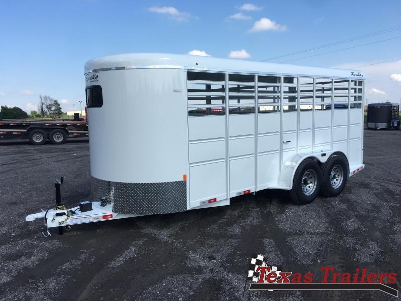 2021 Delta Manufacturing 500BT 16' Livestock Trailer 2021 Delta Manufacturing 500BT 16' Livestock Trailer