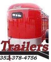 2021 Delta Manufacturing 500 Combo 6' 8" X 16' Livestock / Horse 7' Tall' Trailer 2021 Delta Manufacturing 500 Combo 6' 8" X 16' Livestock / Horse 7' Tall' Trailer