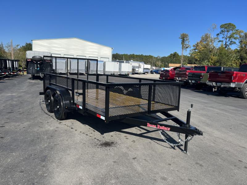 LM61470 TEXAS TRAILERS 6'10" X 14' LAWN MAINTENANCE TRAILER Texas